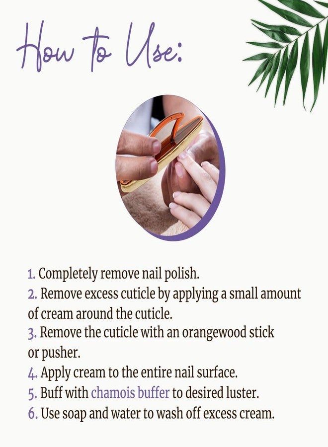 SuperNail Winning Nails 7" Chamois Nail Buffer – High-Shine Nail Polishing for Natural Nails, 2 Pack - Image 5